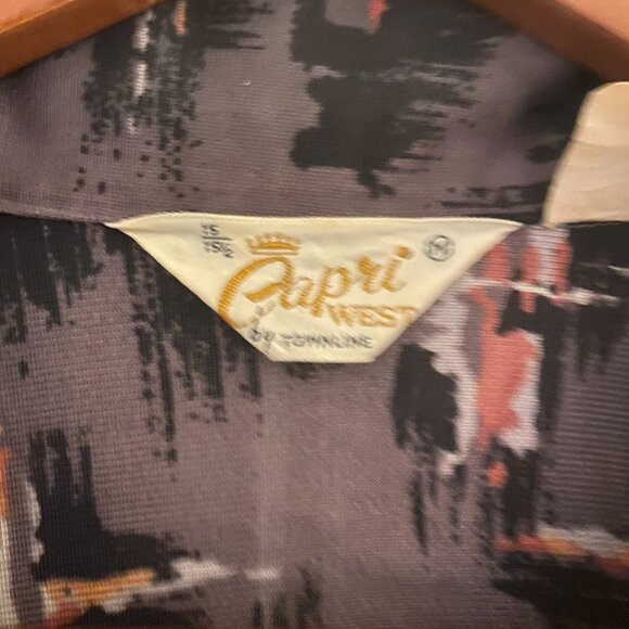 VINTAGE 70S CAPRI WEST BY TOWNLINE SIZE MEDIUM - Picture 2 of 8